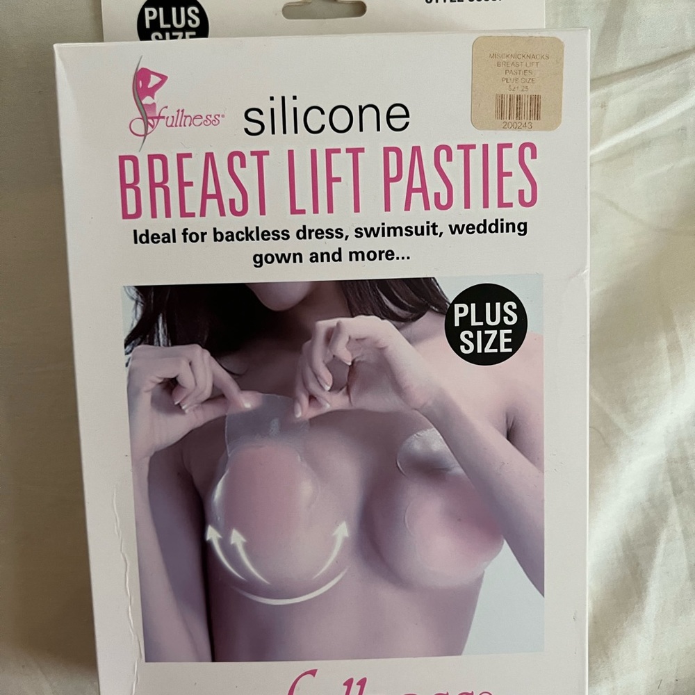 Silicone breast life pasties